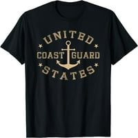 Тениска за котва за котва на бреговата охрана Съединени щати