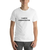 Администратор на кампуса смела тениска с къс ръкав памучна тениска от неопределени подаръци