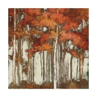 Изящно изкуство „Октомврийско платно„ Октомври Уудс Лайт “от Джулия Пуринтън