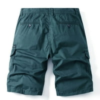 Tarmeek Men's Camo Cargo Shorts Отпуснато прилепване на много джоба на открито камуфлажни къси памучни памук памук