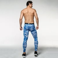 Мъжки панталони Мъжки панталони панталони са дишащи бързо изсушаващи висококачествени спортни панталони Сини размер XXL