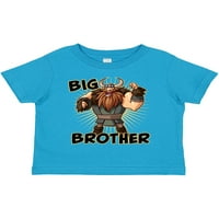 Тениска за момиче за мастило Big Brother Viking Gib