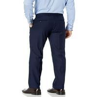 Адам Бейкър Мъжки панталони с плосък отстъпки вълнени панталони - ВМС - 30x30