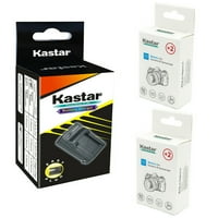 Kastar IA-BP125A Battery and AC Wall Charger Replacement for Samsung HMX-QF300, HMX-QF310, HMX-QF320, HMX-T10, HMX-T11, SMX-F700, HMX-F800, HMX-F810, HMX-F900, HMX- F910, HMX-F камери