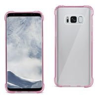 Samsung Galaxy S Clear Bumper Case със защита на възглавницата на въздуха в ясно горещо розово