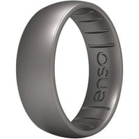Enso Rings Classic Elements Series Силиконов пръстен - - Платина