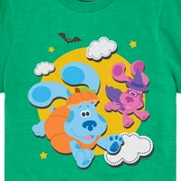 Сините улики - пълна луна - графична тениска за малко дете и младежи