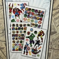 Marvel Classic Sticker+татуировка стикерландска подложка - страници