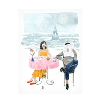 Грейс Поп 'Париж в любов' платно изкуство