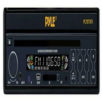 ПЛЦ73Ф-единичен Дин в Даш Ауто стерео Хед Унит с флип аут тъч скрийн монитор, дистанционно-аудио видео приемник с вход за Радио, камера и компактдиск, мп3, ФСБ, СД четец