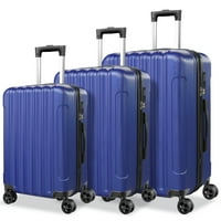 Багажът настройва ABS Hardshell Hardside с TSA Lock, синьо