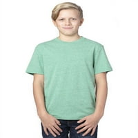 Тениска на Threadfast Apparel Youth Triblend - Green Triblend - XL