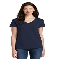 Нормално е скучно - Женска тениска с късо ръкав с V -образно деколте, до жените с размер 3XL - Vermont Girl