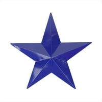 11.5 Морска Синя Страна Рустикална Звезда Вътрешна Външна Декорация На Стена