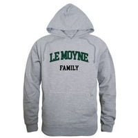 Le Moyne College Dolphins Family Family Hoodie Sweatshirts Heather Grey голям