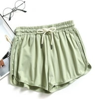 iopqo жени къси панталони за жени модни жени летни спортни къси панталони плаж къси панталони зелени m