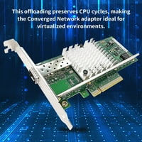 Мрежов модул PCI-E 10Gbps Ethernet карта с нисък и висок профил на скоба за компютърни аксесоари