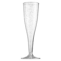 Бутилки Пластмасова стъкло шампанско 4,5oz прозрачна пластмаса - стъкло фантазия за сватбена чанта коктейл чаша на хлабина на хлабина