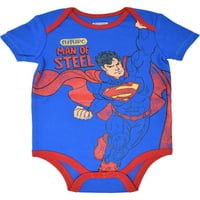 Комикси правосъдието лига Батман Супермен флаш бебе бебе момчета бодита новородено до бебе