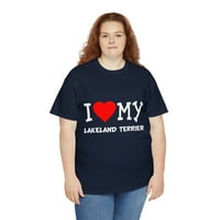 Обичайте моя Lakeland Terrier Dog Breed Unise Graphic Tee