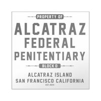 Cafepress - Alcatraz_cp Square Sticker - Square Sticker 3 3