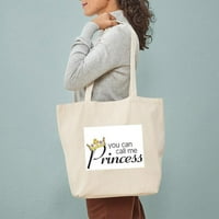 Cafepress - Обадете ми се принцеса тотална чанта - Естествено платно чанта, плат от плат