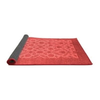 Ahgly Company Indoor Round Oriental Red Industrial Area Ruges, 3 'кръг