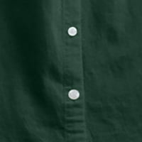 Relanfenk жени памучно бельо ежедневно солидна риза с дълъг ръкав блуза бутон надолу върхове жени ризи