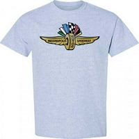 Indy Wheel and Wing Logo Tee
