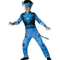 Забавен свят сини диви Кратове Гепард момче Хелоуин фантазия рокля костюм за дете