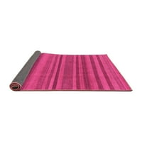 Ahgly Company Indoor Square Oriental Pink Modern Area Rugs, 7 'квадрат
