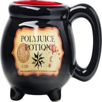 Warner Bros Polyjuice Potion Cauldron 3D изваяна керамична чаша за кафе