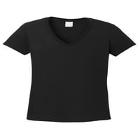 MMF - къса ръкав с тениска с тениска с жени, до женски размер 3XL - персонал
