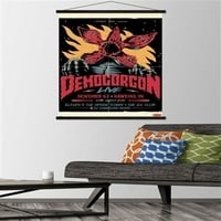 Netfli Stranger Things - Demogorgon Live Tall Poster с магнитна рамка, 22.375 34