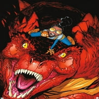 Marvel Moon Girl & Devil Dinosaur - Attack Wall Poster, 22.375 34