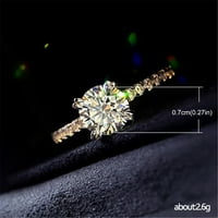 Skpblutn пръстени за жени момичета с круша с форма на капка сватба сватба сватбена GIF 6- Подаръци за пръстени