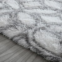 Пухкави геометрични площ килими мека плюшена Домашен декор килим за спалня хол