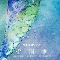 Европейско ретро дърво зърно 3d отпечатана завеса за душ водоустойчив плат полиестер баня завеса за баня Дом декор завеса с куки