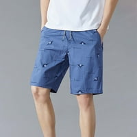 Отдих джогинг товарен товарен памук Мъжки летни къси панталони Винтидж спортни мъжки панталони баскетболни шорти мъже тенис шорти