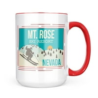 Neonblond Mt. Rose Ski Resort - Nevada Ski Resort Mug Gift For Coffee Lea Loents
