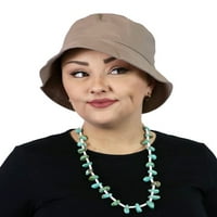 Кокомо Мода Кофа шапка за жени за малки до средни глави 50 + УПФ