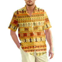 Етнически стил къси ръкави риза ежедневни улични облекла блузи пролетна лятна риза