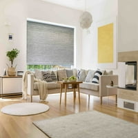 Мебели за дома безжични светлина филтриране Плат ролкови прозорец нюанси, сиво
