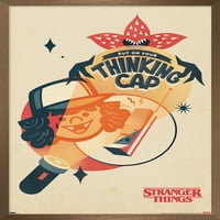 Netfli Stranger Things: Season - Animated Thinking Cap Poster, 14.725 22.375 рамки
