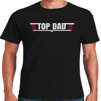 Топ татко Ден на бащата Мъжки Графичен подарък тениска за татковци