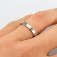 пръстени от неръждаема стомана за мъже жени твърди пръстени от неръждаема стомана сватбени пръстени за жени Пръстени За Мъже гладки пръстени геометрия Пръстени в?