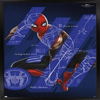 Marvel Spider -Man: Няма начин вкъщи - барове за стена плакат, 14.725 22.375