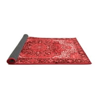 Ahgly Company Indoor Rectangle Персийски червени традиционни килими, 7 '9'