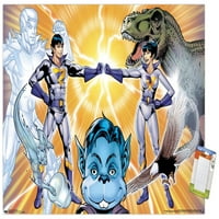 Comics TV - Super Friends - Wonder Twins Wall Poster, 22.375 34