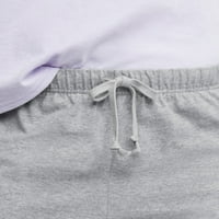 Hanes Essentials женски памучни фланелки джоги, 29 Лека стомана XL